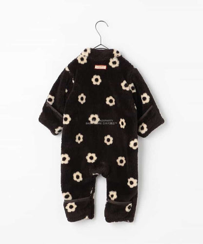 日本童裝 p.premier 毛毛絨毛連衣 70-80cm 男童款/女童款 初生嬰兒 秋季 Jumpsuit