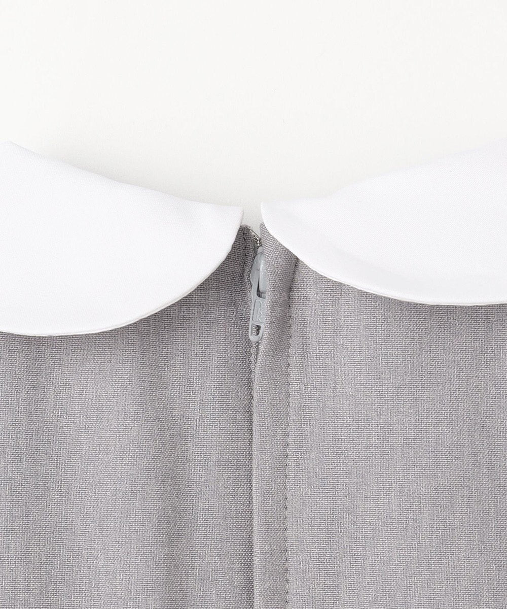 日本童裝 aF#a325 無領短外套+有領學院風連身裙 110-130cm 女童款 冬季 OUTERWEAR  DRESSES 面試/宴會/表演