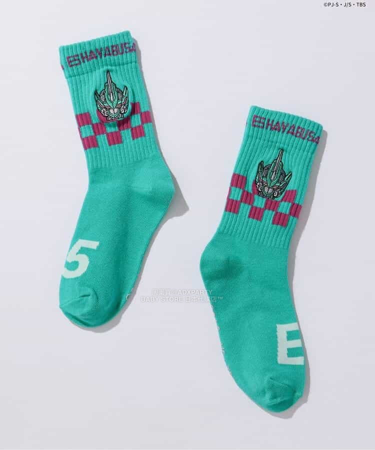 日本直送 BR#22EE x シンカリオン 襪一對 13-21cm 襪系列