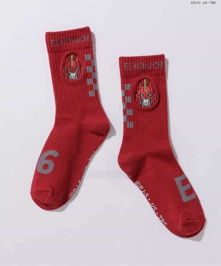 日本直送 BR#22EE x シンカリオン 襪一對 13-21cm 襪系列