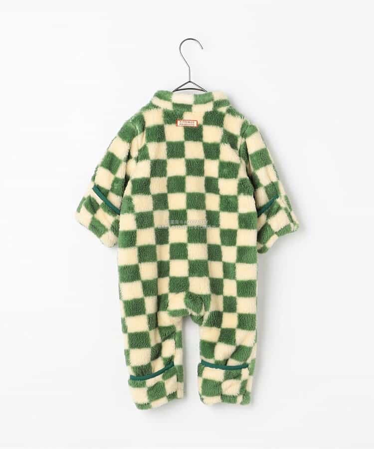 日本童裝 p.premier 毛毛絨毛連衣 70-80cm 男童款/女童款 初生嬰兒 秋季 Jumpsuit