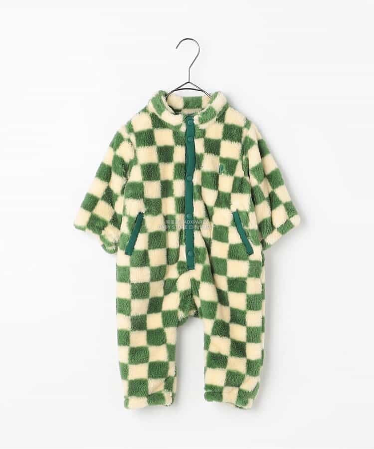 日本童裝 p.premier 毛毛絨毛連衣 70-80cm 男童款/女童款 初生嬰兒 秋季 Jumpsuit