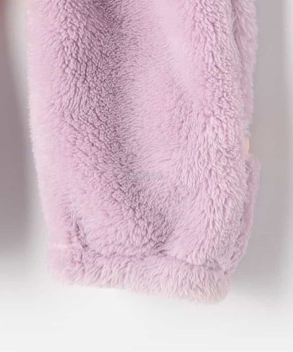 日本童裝 p.premier 毛毛絨毛連衣 70-80cm 男童款/女童款 初生嬰兒 秋季 Jumpsuit