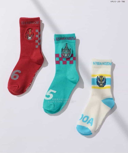 日本直送 BR#22EE x シンカリオン 襪一對 13-21cm 襪系列