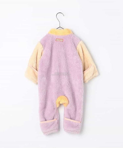 日本童裝 p.premier 毛毛絨毛連衣 70-80cm 男童款/女童款 初生嬰兒 秋季 Jumpsuit