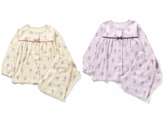 日本童裝 apres les cours  睡衣 80-140cm 女童款 秋季 睡衣系列