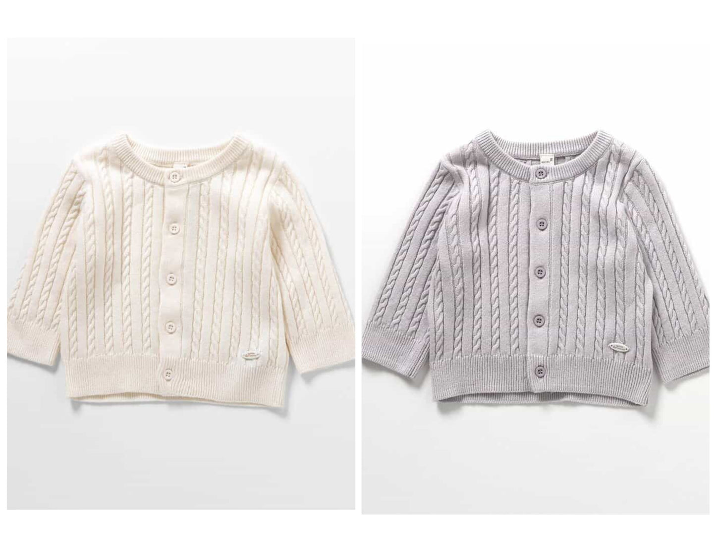 日本童裝 apres les cours 針織外套 70-80cm 女童款 秋季 初生嬰兒 OUTERWEAR
