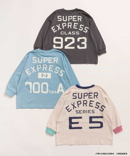 日本直送 BR#22EE x JR 新幹線 上衣 80-140cm 男童款 冬季 TOPS 鐵路系列