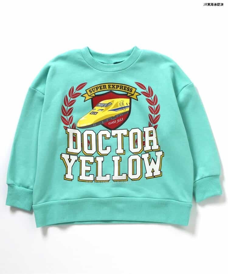 日本直送 BR#22EE x JR 新幹線 衛衣 80-140cm 男童款 冬季 TOPS 鐵路系列 聖誕紅/新年紅