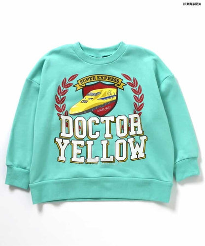 日本直送 BR#22EE x JR 新幹線 衛衣 80-140cm 男童款 冬季 TOPS 鐵路系列 聖誕紅/新年紅