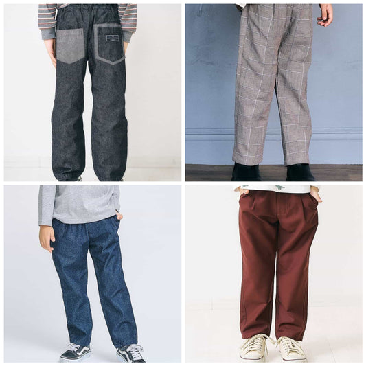 日本童裝 apres les cours 休閒長褲 80-130cm 男童款 秋季 PANTS