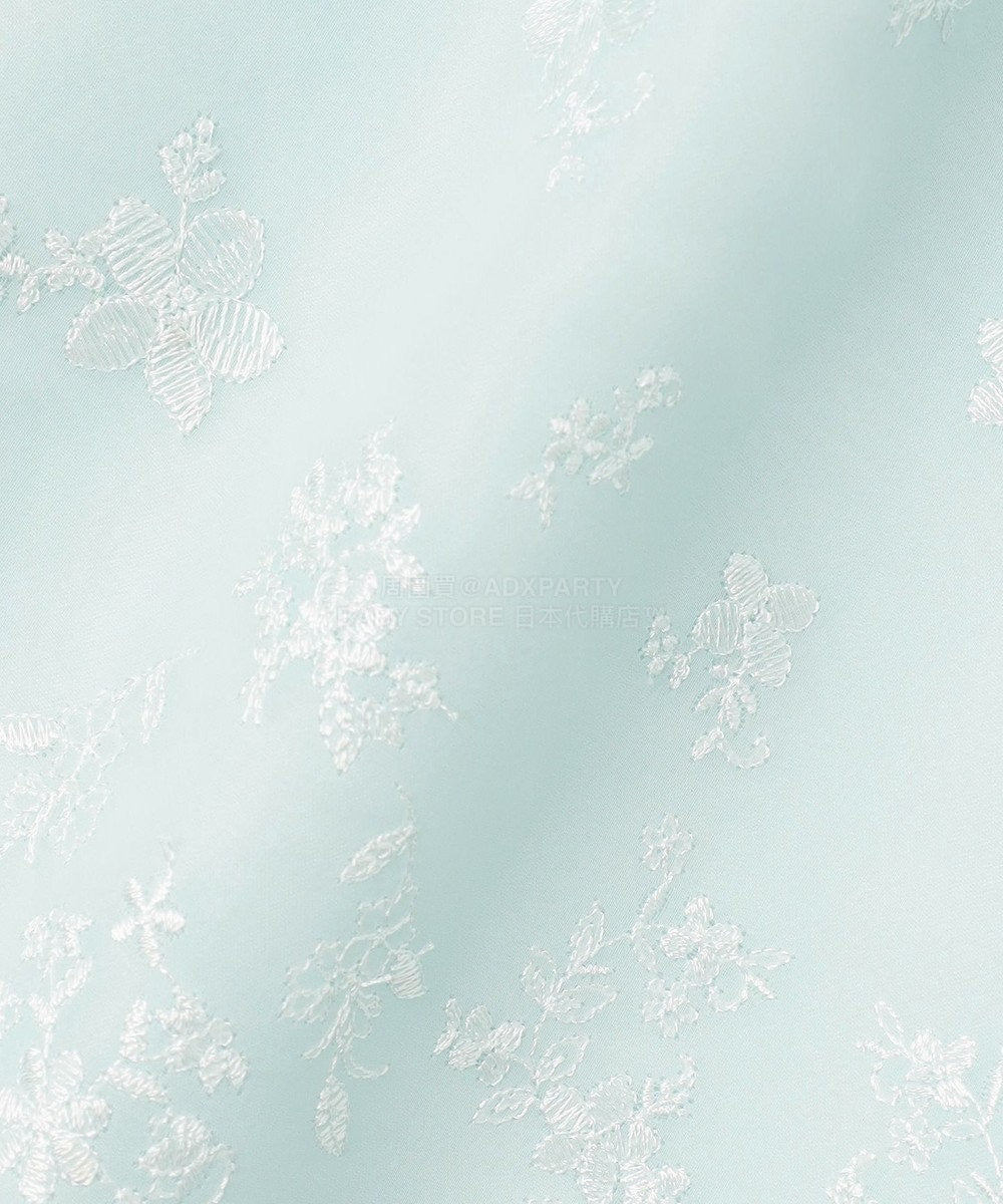 日本童裝 aF#a325 刺繡花卉短袖連身裙 110-130cm 女童款 冬季 DRESSES 面試/宴會/表演