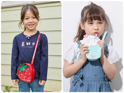 Direct delivery from Japan aF#a325 Strawberry/ice cream diagonal bag series other brands 