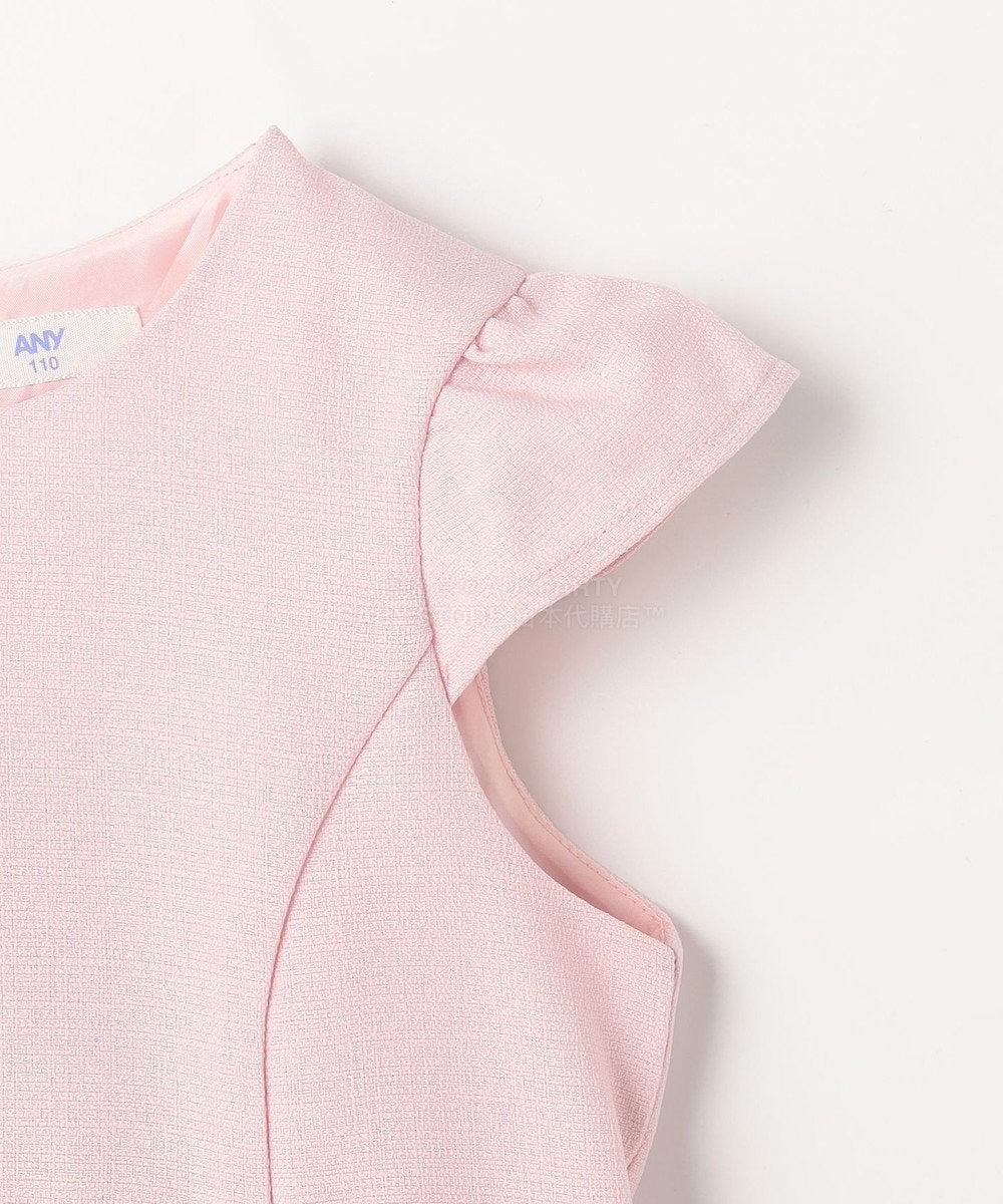 日本童裝 aF#a325 刺繡花卉短袖連身裙 110-130cm 女童款 冬季 DRESSES 面試/宴會/表演