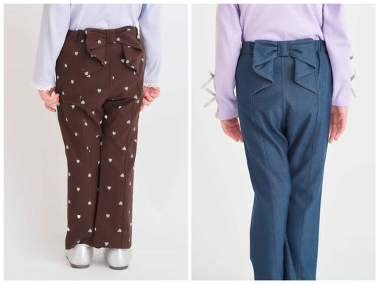 日本童裝 apres les cours 休閒長褲 80-140cm 女童款 秋季 PANTS