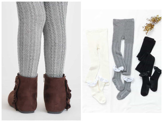 日本童裝 apres les cours 襪褲及襪套裝 80-140cm 女童款 秋季 PANTS