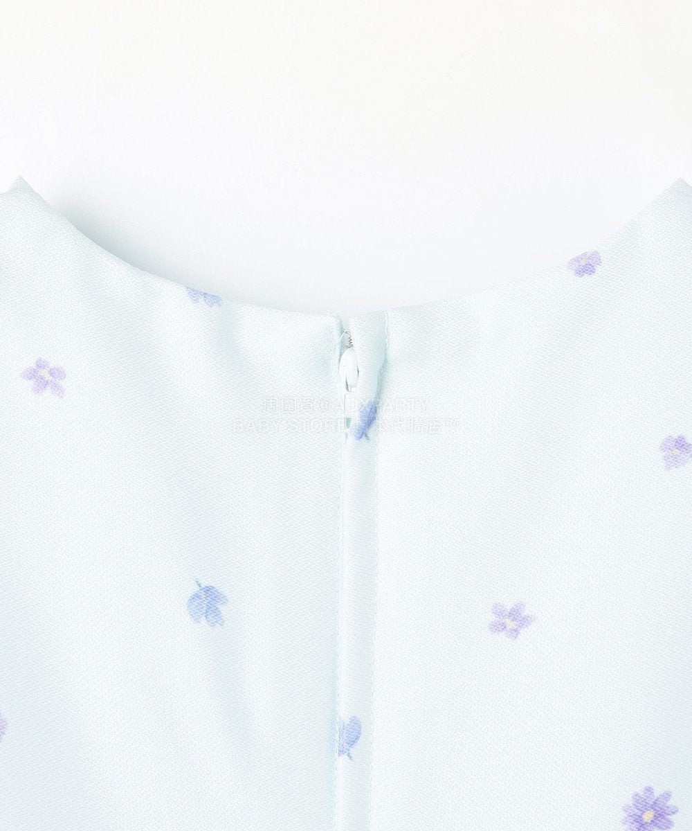 日本童裝 aF#a325 花花印花短袖連身裙 110-130cm 女童款 冬季 DRESSES 面試/宴會/表演