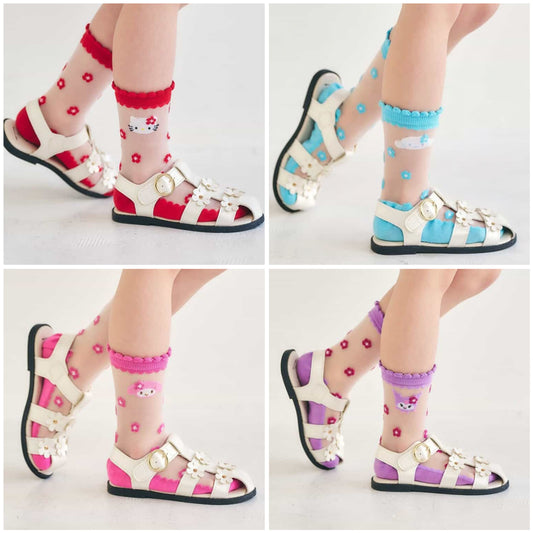 日本直送 apres les cours x Sanrio 襪一對 10-21cm 襪系列