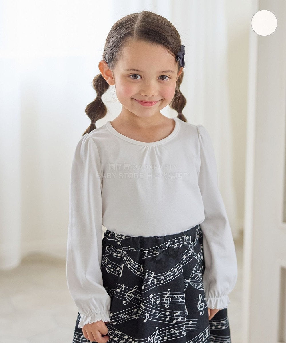 日本童裝 aF#a325 無領襯衫 110-130cm 女童款 冬季 TOPS 面試/宴會/表演