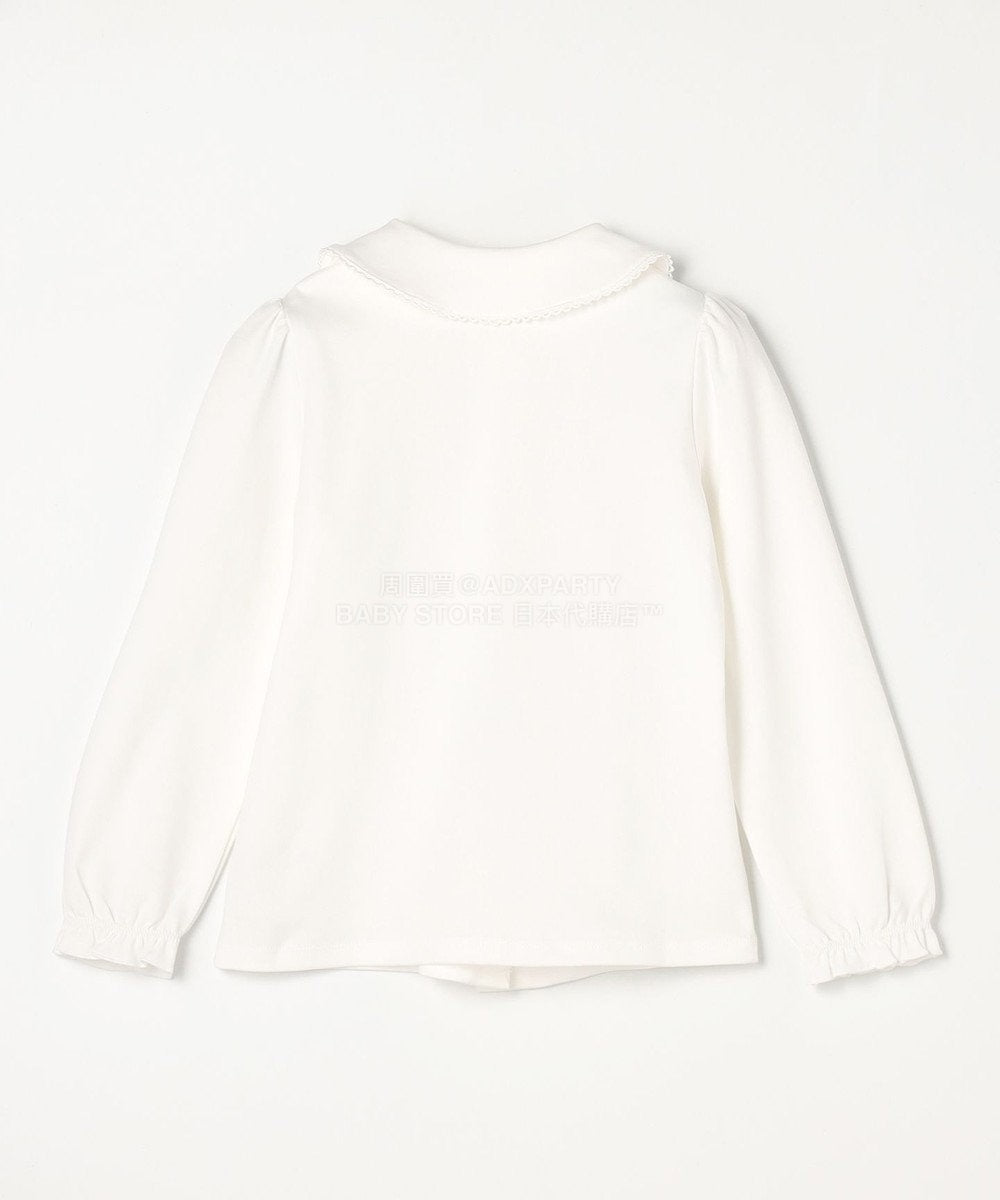 日本童裝 aF#a325 圓領翻領襯衫 110-130cm 女童款 冬季 TOPS 面試/宴會/表演