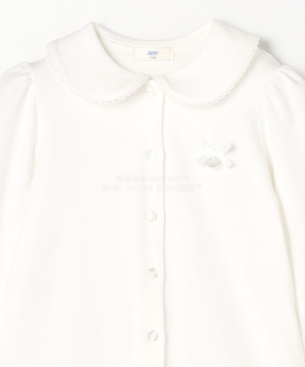 日本童裝 aF#a325 圓領翻領襯衫 110-130cm 女童款 冬季 TOPS 面試/宴會/表演