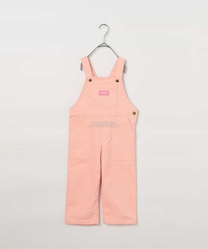 日本童裝 p.premier 多彩燈芯絨工裝褲 80-140cm 男童款/女童款 秋季 Jumpsuit 聖誕紅/新年紅