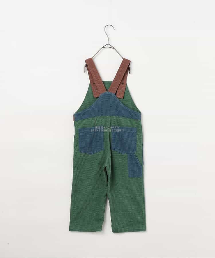 日本童裝 p.premier 多彩燈芯絨工裝褲 80-140cm 男童款/女童款 秋季 Jumpsuit 聖誕紅/新年紅