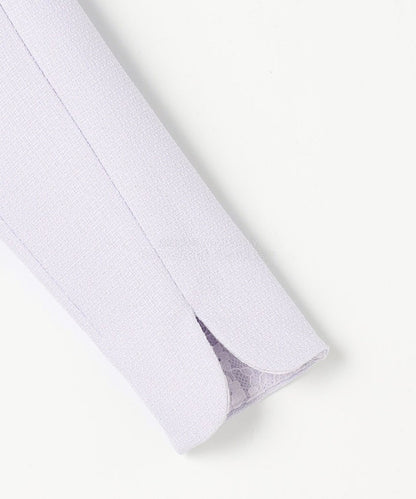 日本童裝 aF#a325 無領小香風短外套 110-130cm 女童款 冬季 OUTERWEAR 面試/宴會/表演