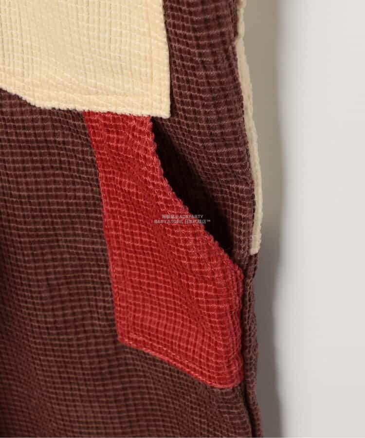 日本童裝 p.premier 多彩燈芯絨工裝褲 80-140cm 男童款/女童款 秋季 Jumpsuit 聖誕紅/新年紅