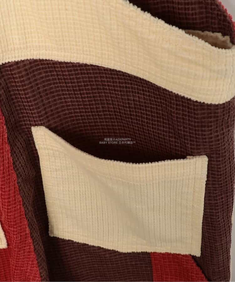 日本童裝 p.premier 多彩燈芯絨工裝褲 80-140cm 男童款/女童款 秋季 Jumpsuit 聖誕紅/新年紅