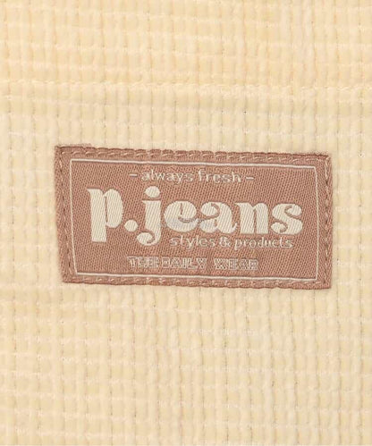 日本童裝 p.premier 多彩燈芯絨工裝褲 80-140cm 男童款/女童款 秋季 Jumpsuit 聖誕紅/新年紅