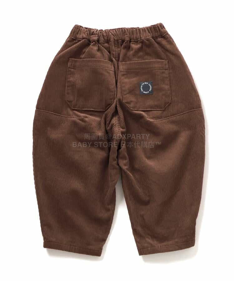 日本童裝 BREEZE 燈芯絨闊腳長褲 80-150cm 男童款/女童款 冬季 PANTS