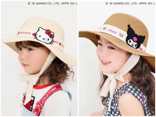 日本直送 BREEZE x Sanrio 草帽 50-54cm 帽系列