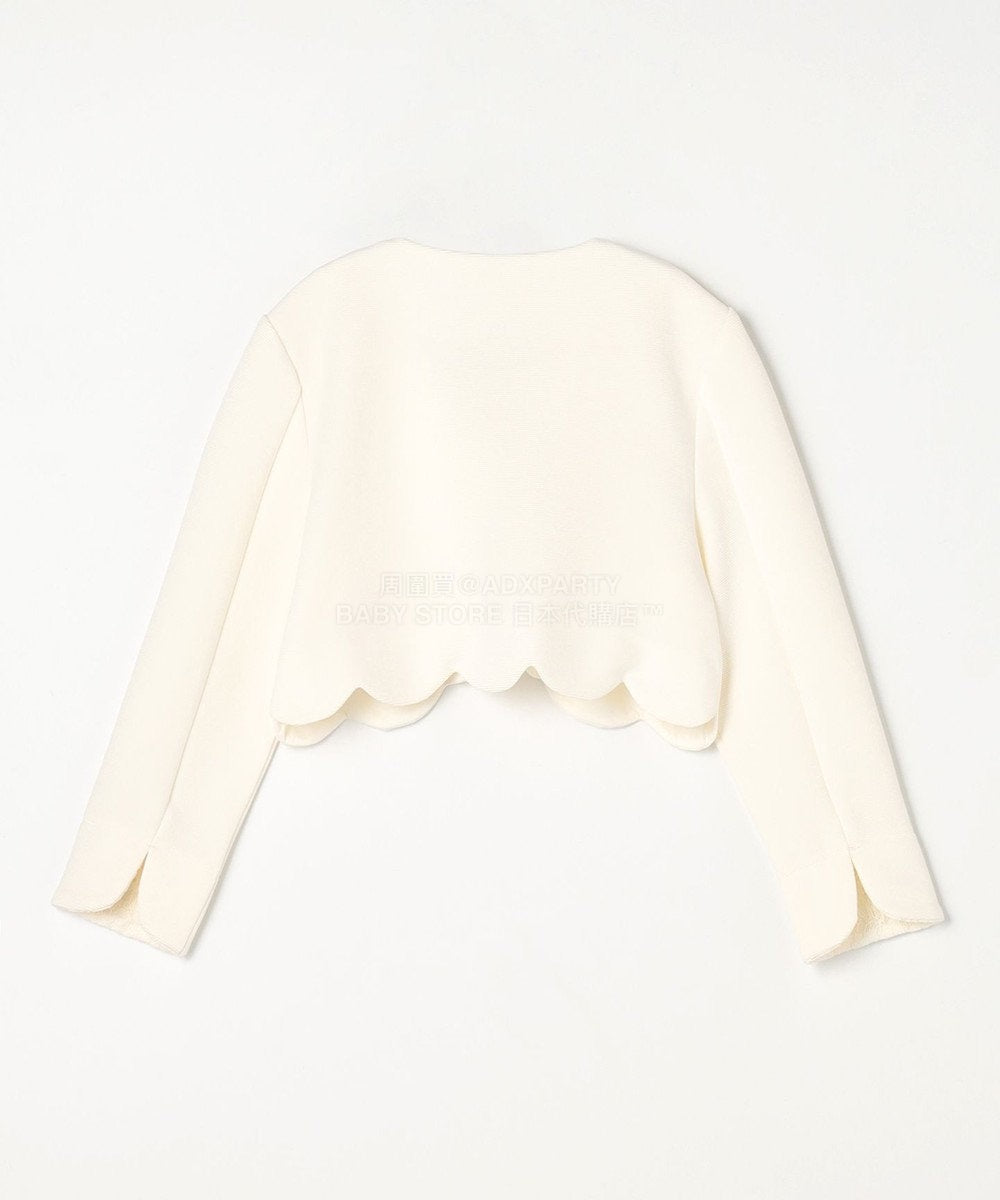 日本童裝 aF#a325 緞帶短外套 110-130cm 女童款 冬季 OUTERWEAR 面試/宴會/表演