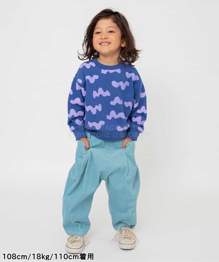日本童裝 BREEZE 燈芯絨闊腳長褲 80-150cm 男童款/女童款 冬季 PANTS