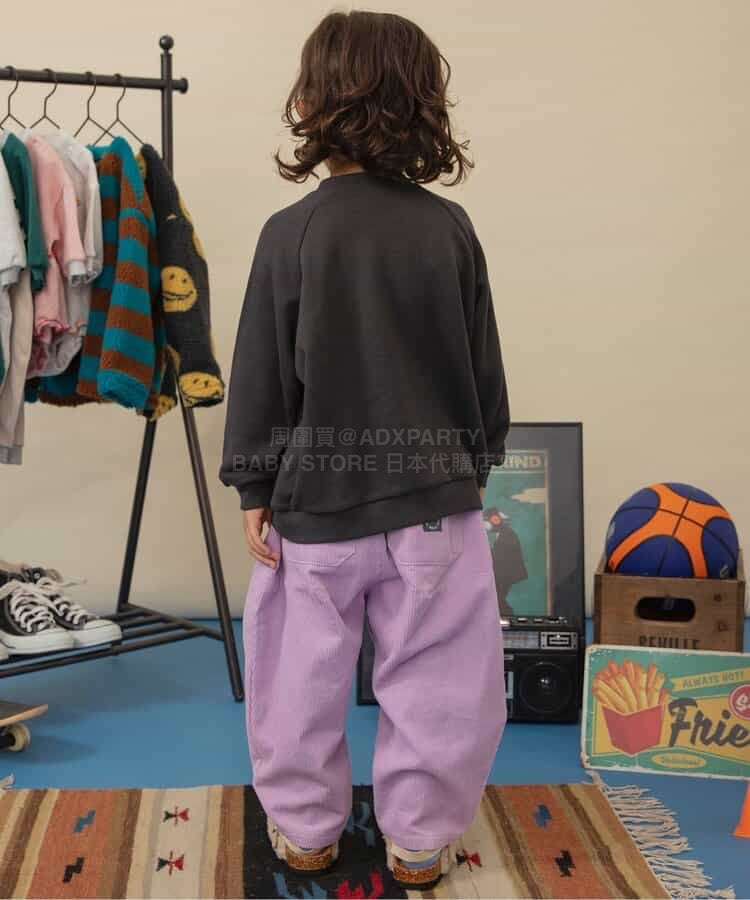 日本童裝 BREEZE 燈芯絨闊腳長褲 80-150cm 男童款/女童款 冬季 PANTS