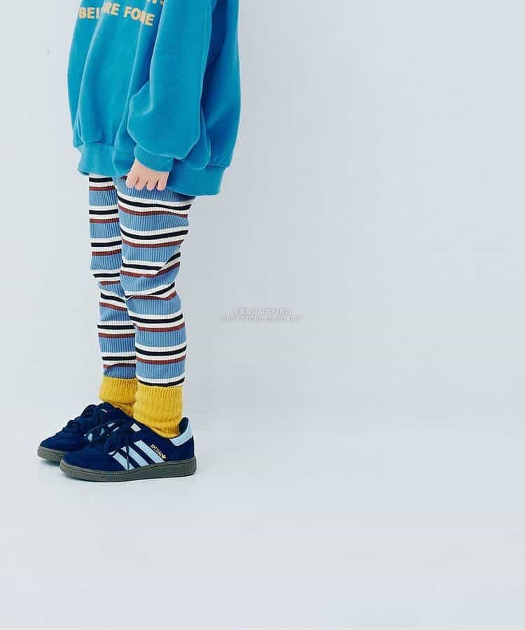 日本童裝 p.premier 羅紋緊身褲 80-130cm 男童款/女童款 秋季 PANTS 聖誕紅/新年紅