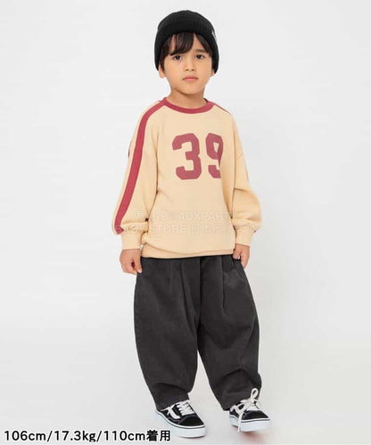 日本童裝 BREEZE 燈芯絨闊腳長褲 80-150cm 男童款/女童款 冬季 PANTS