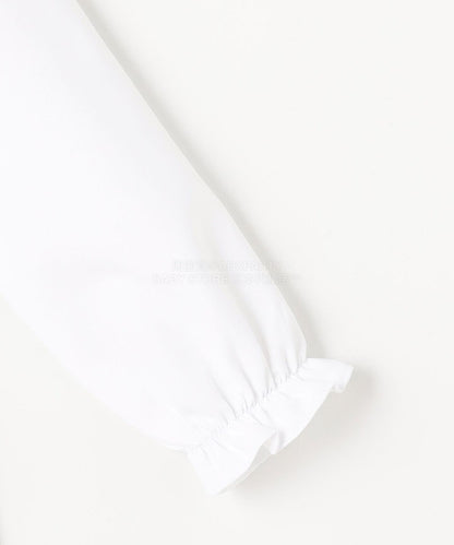 日本童裝 aF#a325 蕾絲領襯衫 110-130cm 女童款 冬季 TOPS 面試/宴會/表演