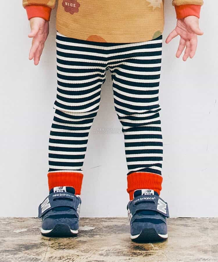 日本童裝 p.premier 羅紋緊身褲 80-130cm 男童款/女童款 秋季 PANTS 聖誕紅/新年紅