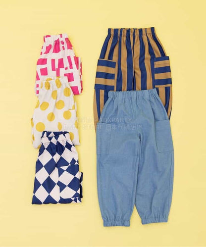 日本童裝 BREEZE 休閒寬鬆長褲 90-140cm 男童款/女童款 冬季 PANTS