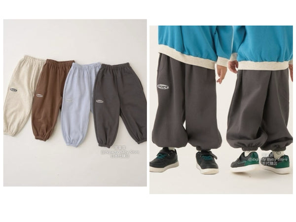 日本童裝 b・R# 抓毛運動褲 100-150cm 男童款/女童款 秋季 PANTS