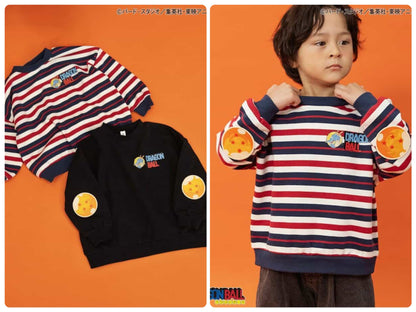 日本童裝 BREEZE x 龍珠 貼布印花上衣 90-150cm 男童款 春季 TOPS