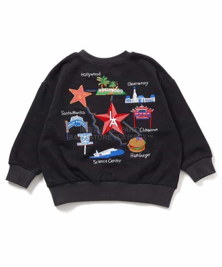 日本童裝 BREEZE 刺繡衛衣 90-140cm 男童款 冬季 TOPS