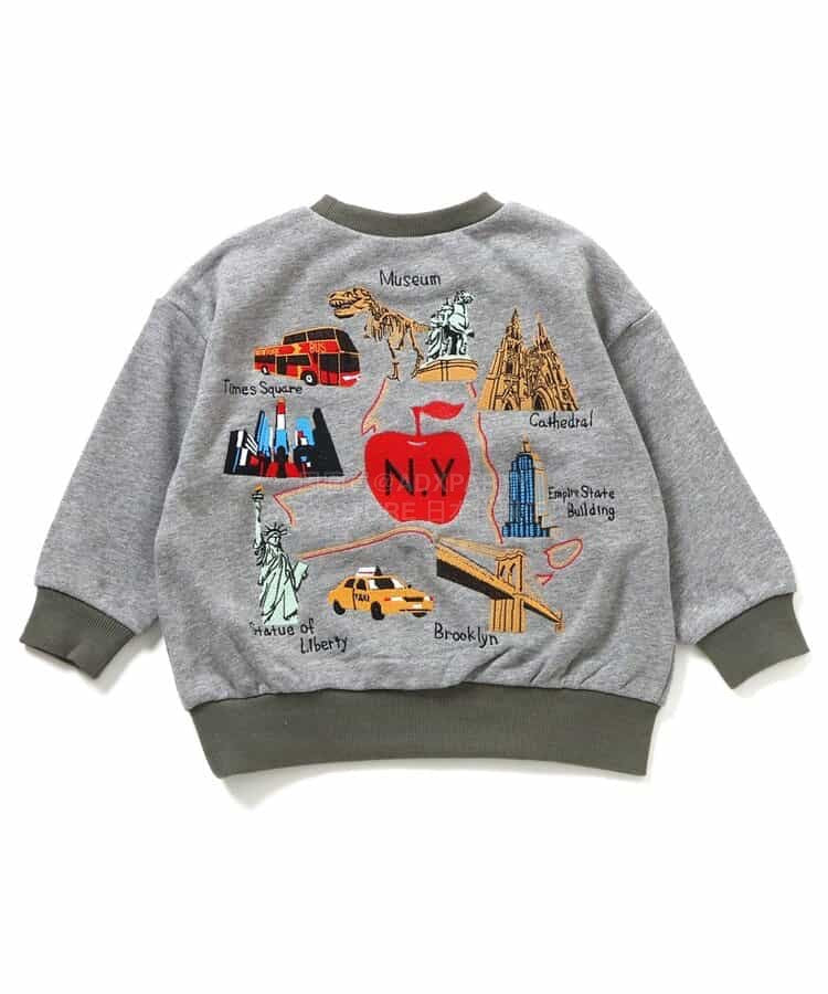 日本童裝 BREEZE 刺繡衛衣 90-140cm 男童款 冬季 TOPS