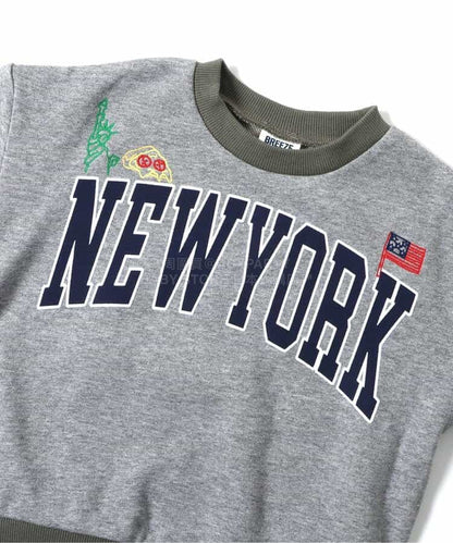 日本童裝 BREEZE 刺繡衛衣 90-140cm 男童款 冬季 TOPS