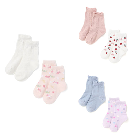 日本直送 Slap Slip x Sanrio 襪兩對一套 13-21cm 襪系列