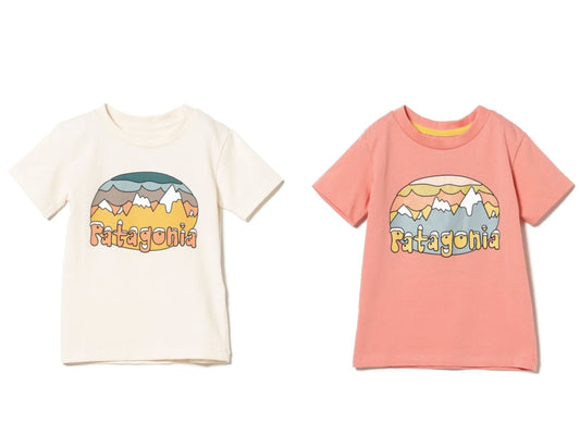 Japanese children's clothing B:MING by BEAMS patagonia short-sleeved tops for boys and girls aged 3-5 years old summer TOPS 