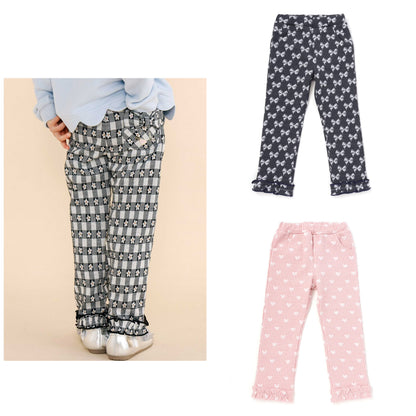 日本童裝  SLAP SLIP 格紋長褲 80-120cm 女童款 秋季 PANTS
