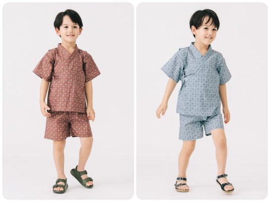 B:MING by BEAMS Jinbei Japanese Kimono 90-140cm Boys' Summer TOPS PANTS Japanese Summer Festival Special 